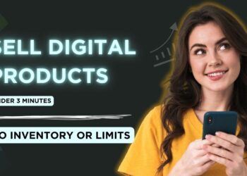 How to sell digital products with no inventory